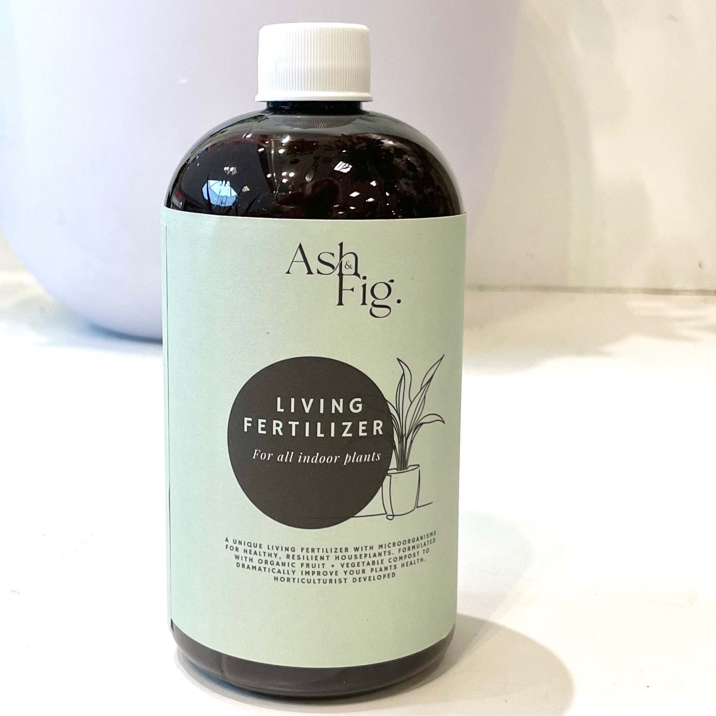 Ash & Fig. Living Fertilizer | Glass Earth Inc